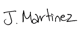 Jennifer Martinez signature