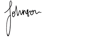 Michael Johnson signature